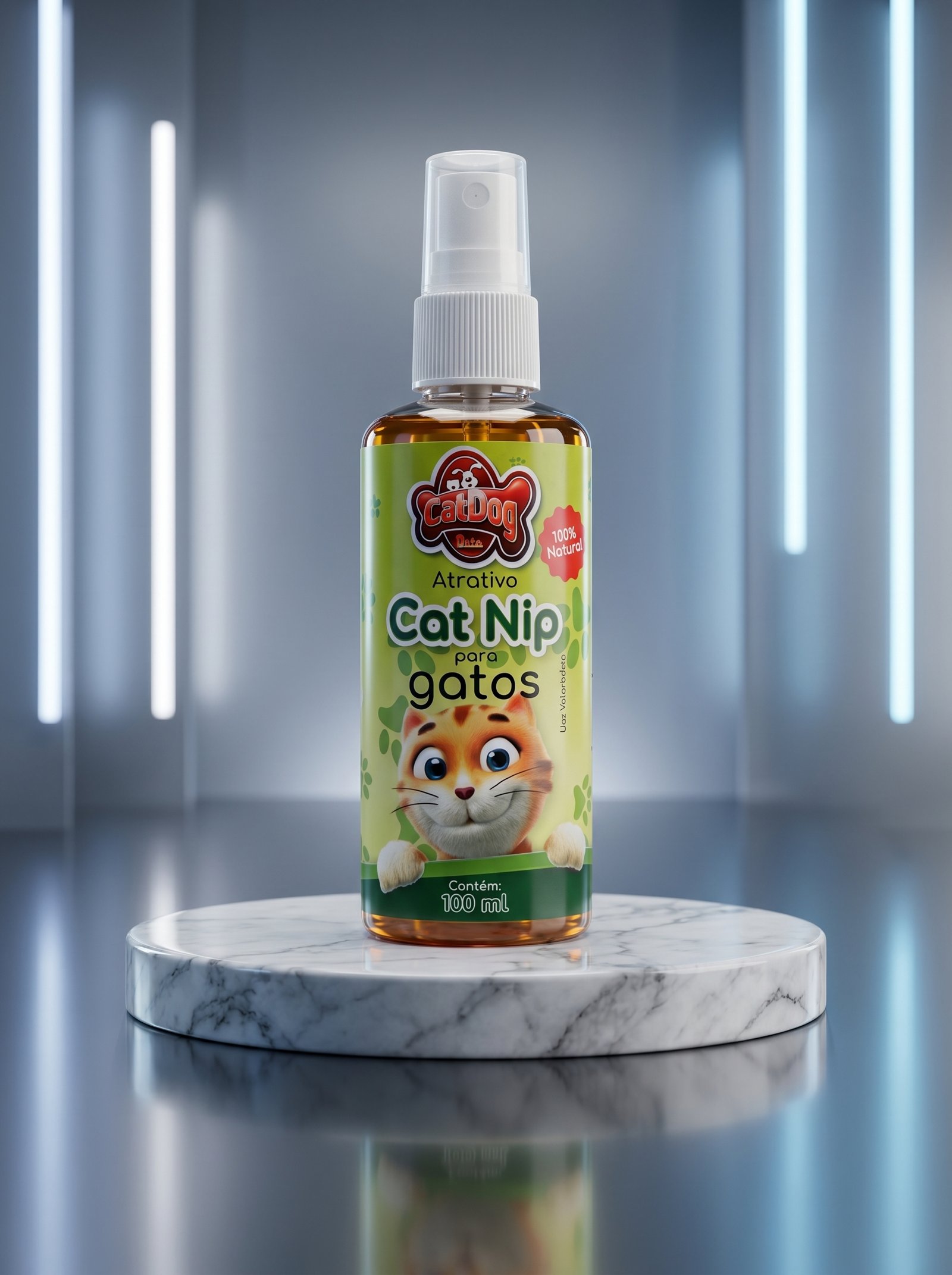 Magnetismo Felino: Spray Atrativo Cat Nip Concentrado